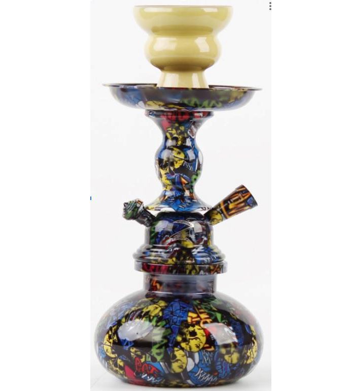 Zebra Ed Mordy "Pumpkin Style" Hookah (Mix S1-S08) | Wholesale Case of 24